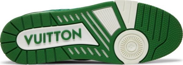 Louis Vuitton Trainer Denim Green