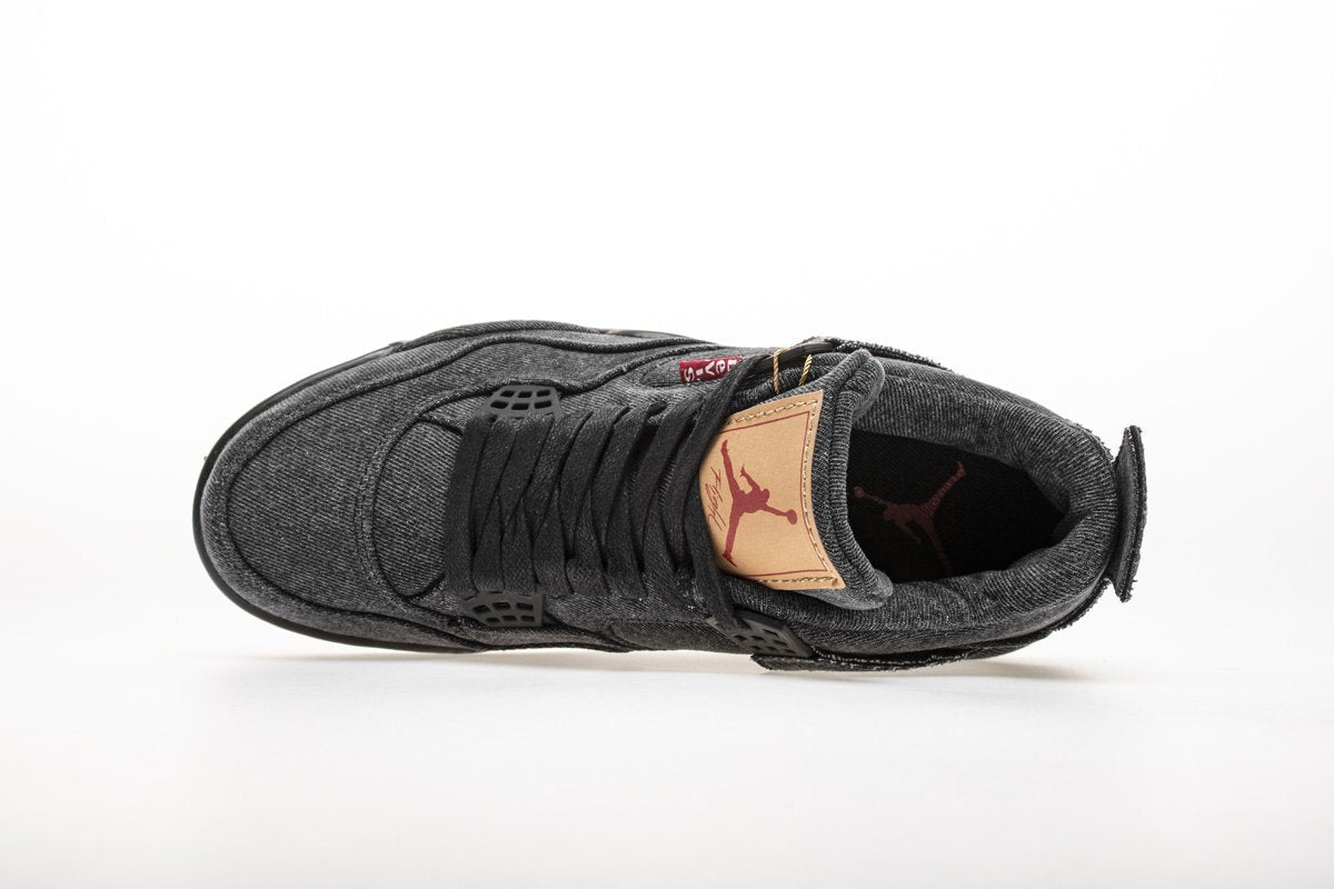 NIKE AIR JORDAN 4 X LEVIS BLACK