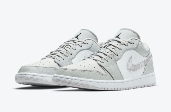 Air Jordan 1 Low Grey Camo