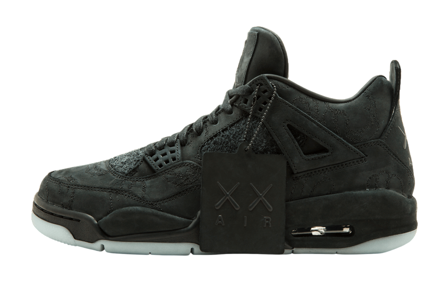 KAWS x Air Jordan 4 Negro