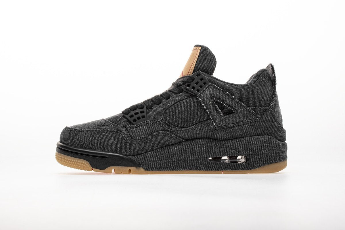 NIKE AIR JORDAN 4 X LEVIS BLACK