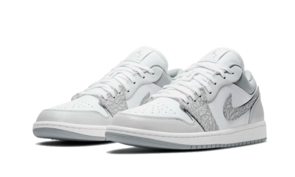 Air Jordan 1 Low PRM Gris Humo Elefante