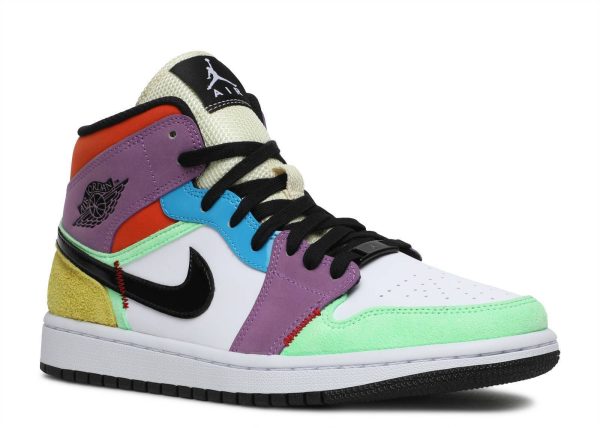 NIKE AIR JORDAN 1 MID SE MULTICOLOR