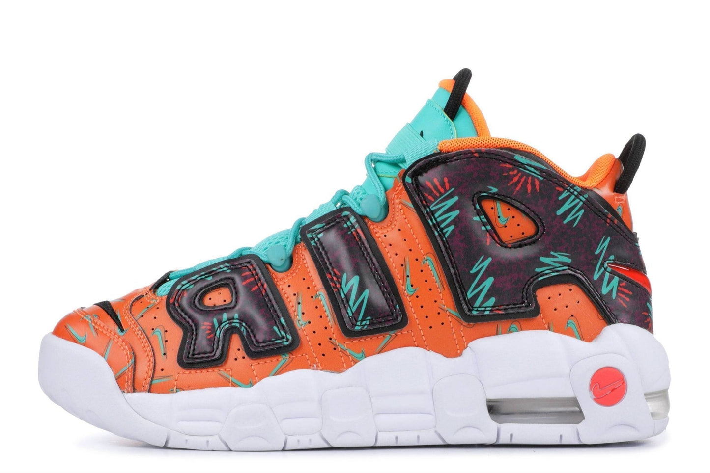 NIKE AIR MORE UPTEMPO WHAT THE 90S