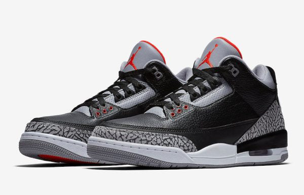 NIKE AIR JORDAN 3 RETRO OG BLACK CEMENT
