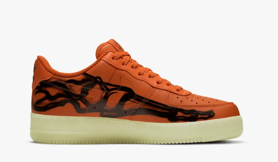 Air Force 1 Skeleton Orange