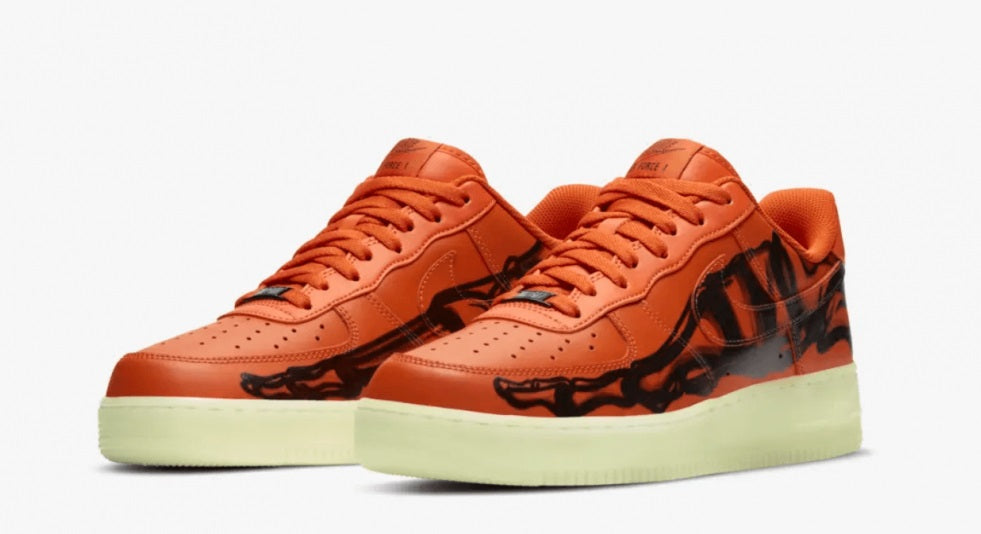 Air Force 1 Skeleton Orange