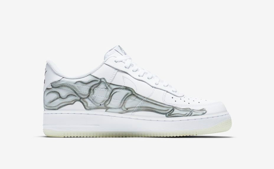 Air Force 1 Skeleton White