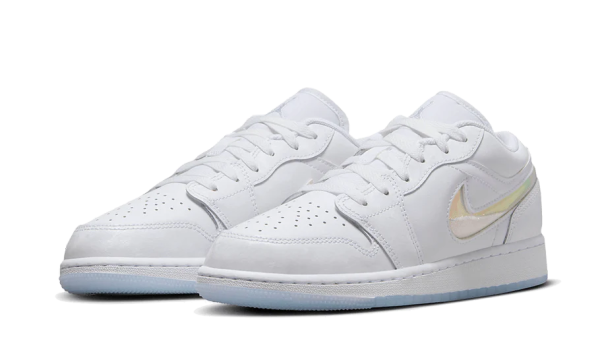 AIR JORDAN 1 LOW GLITTER SWOOSH