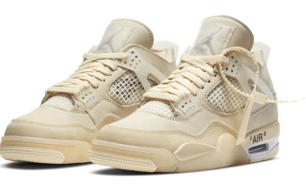 NIKE AIR JORDAN 4 x OFF WHITE sail