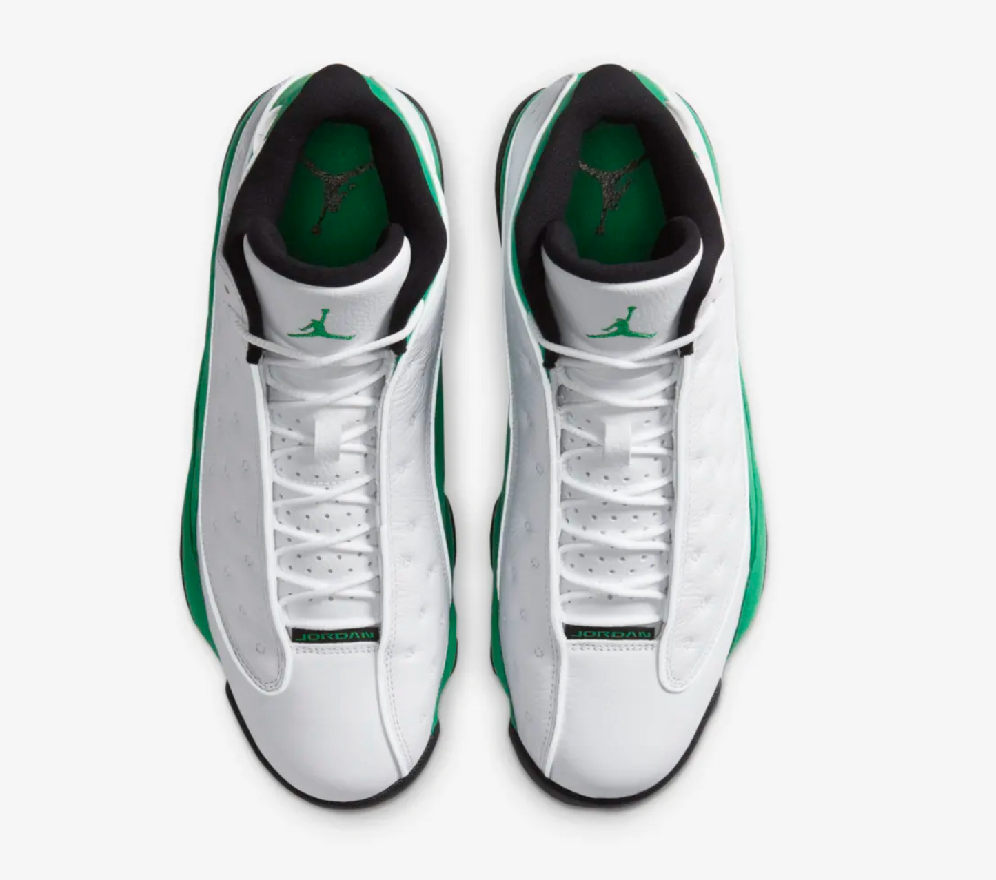 Air Jordan 13 Retro White Lucky Green