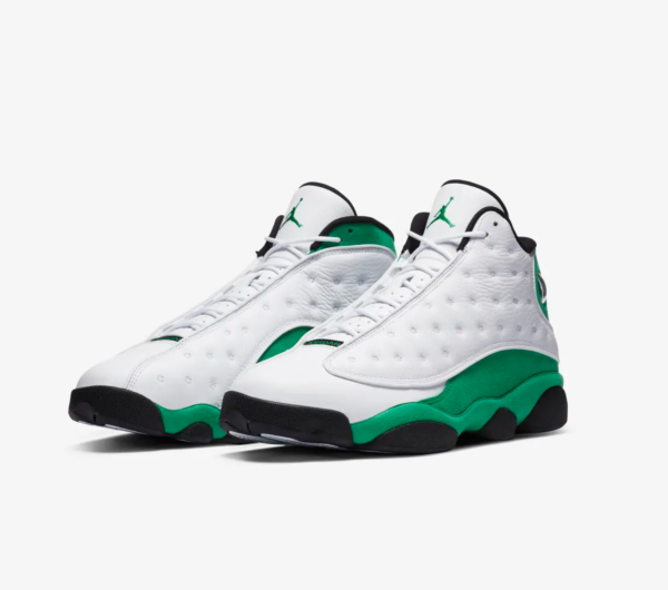 Air Jordan 13 Retro White Lucky Green