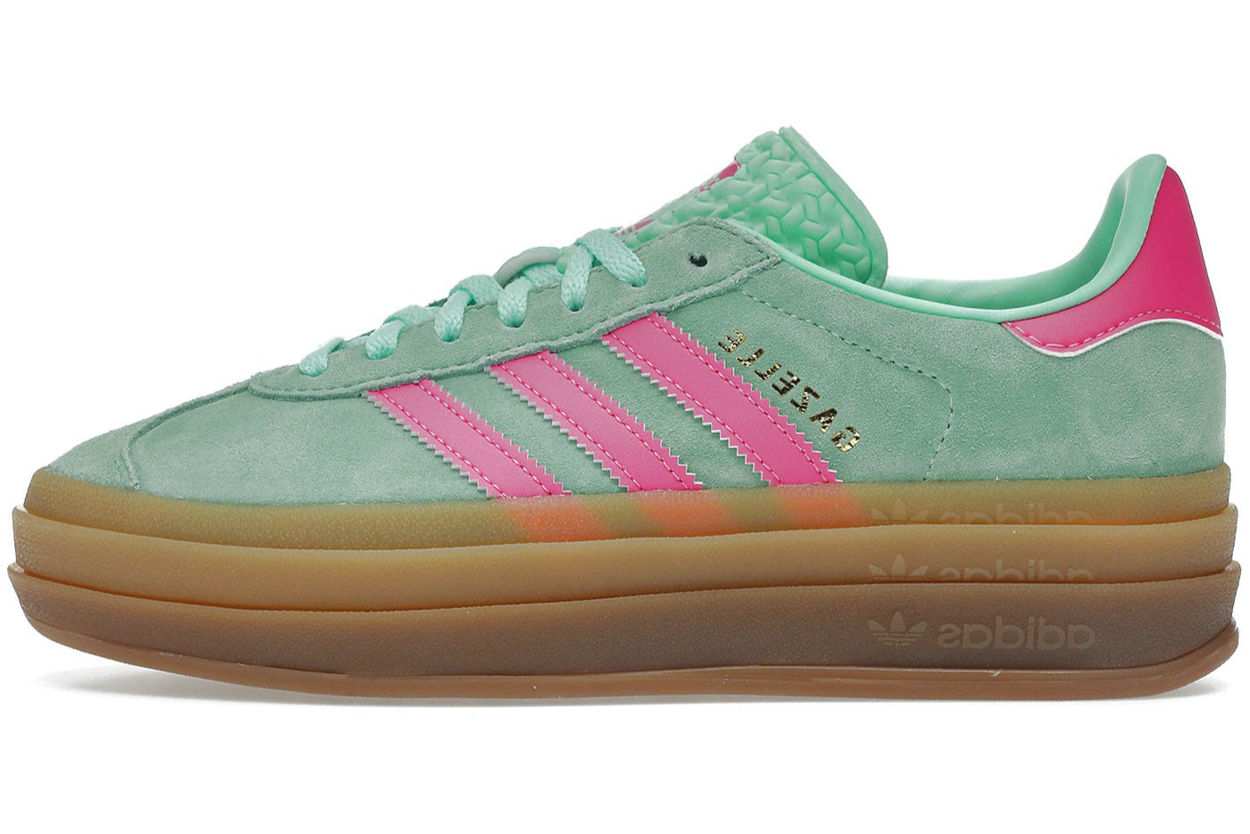ADIDAS GAZELLE BOLD PULSE MINT PINK