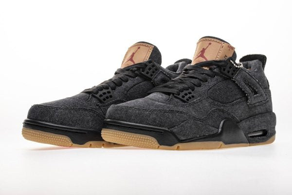 NIKE AIR JORDAN 4 X LEVIS BLACK