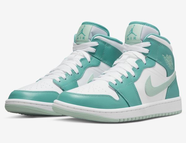 Air Jordan 1 Mid Washed Teal