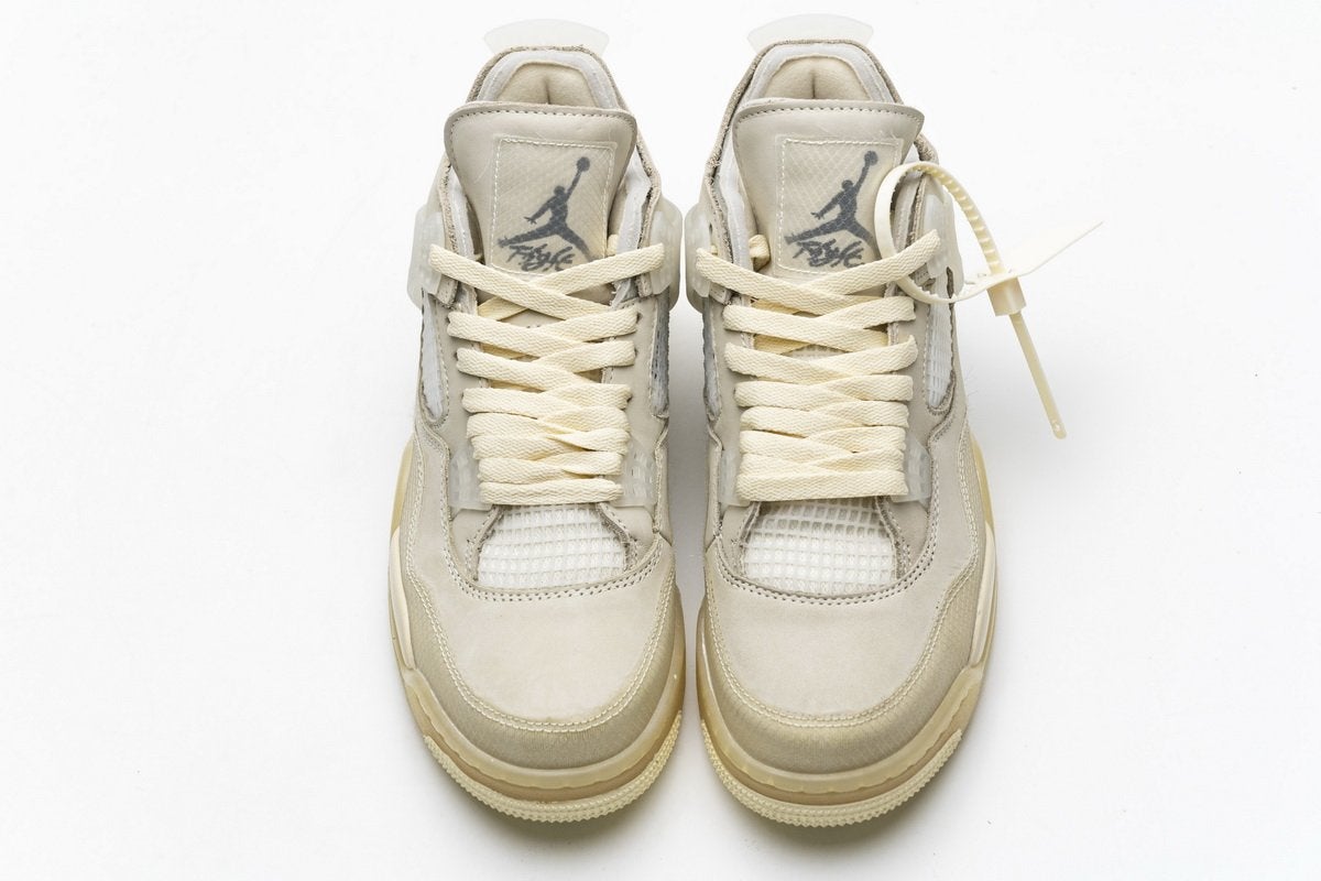 NIKE AIR JORDAN 4 x OFF WHITE sail