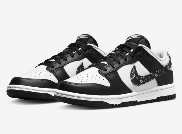Nike Dunk Low Black Paisley