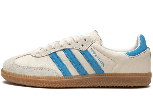 adidas Samba Cream/Blue de adidas x Sporty & Rich