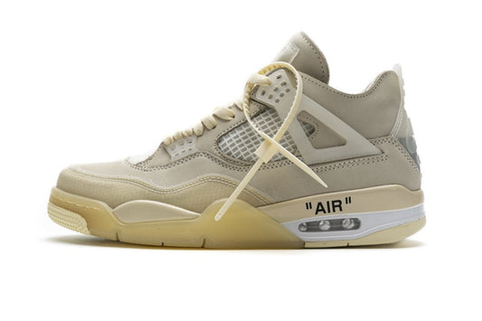 NIKE AIR JORDAN 4 x OFF WHITE sail
