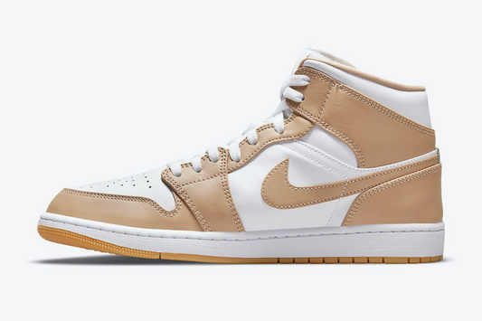 Air Jordan 1 Mid Tan Gum
