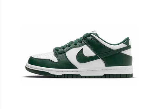 Nike Dunk Low Michigan State Green