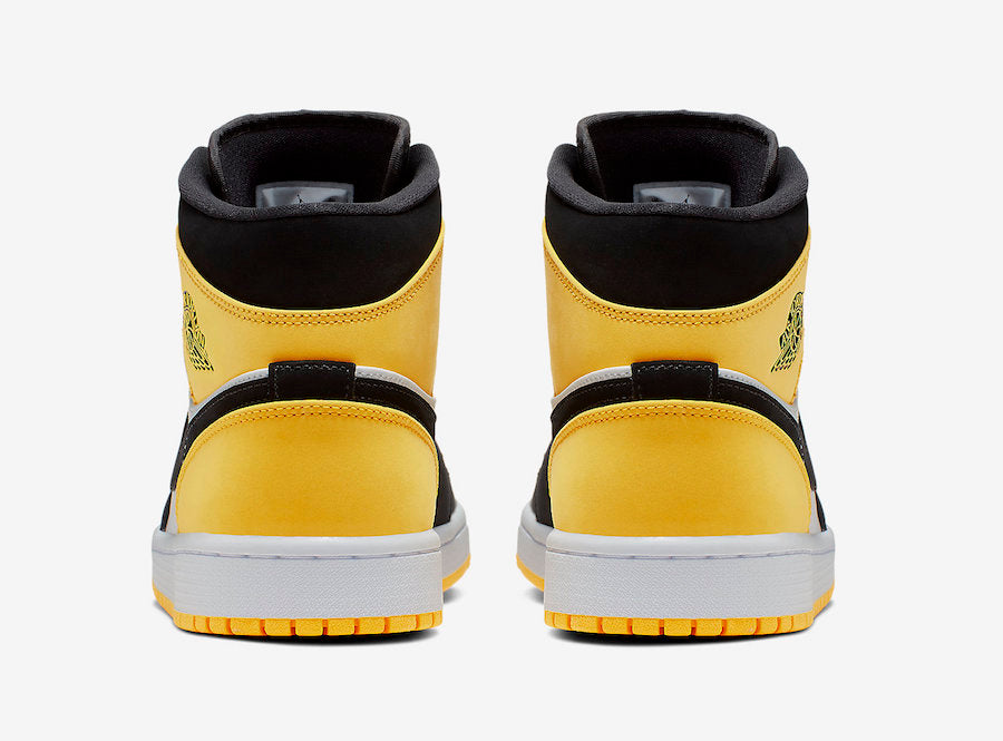 Air Jordan 1 Mid Yellow Toe 2019
