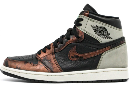 Air Jordan 1 High Patina Army