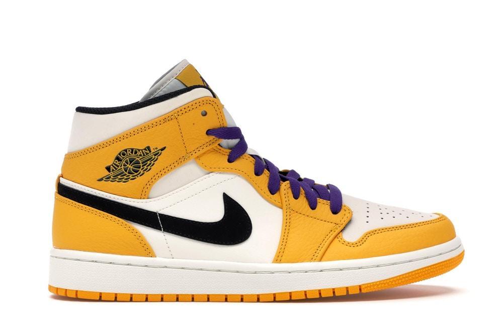 NIKE AIR JORDAN 1 MID SE LAKERS