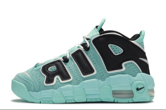 NIKE AIR MORE UPTEMPO GS LIGHT AQUA