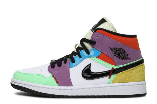 NIKE AIR JORDAN 1 MID SE MULTICOLOR