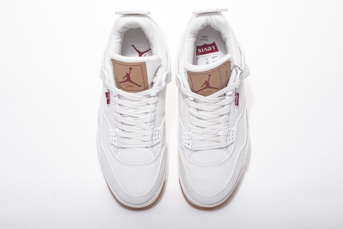 NIKE AIR JORDAN 4 X LEVIS WHITE