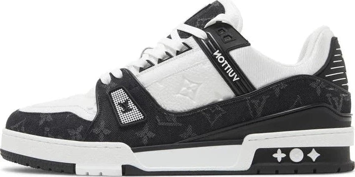 Louis Vuitton Trainer White Black White