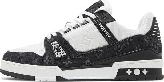 Louis Vuitton Trainer White Black White