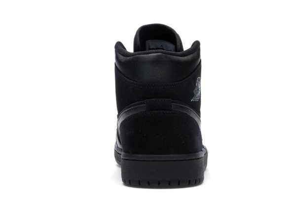 NIKE AIR JORDAN 1 MID TRIPLE BLACK