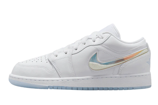 AIR JORDAN 1 LOW GLITTER SWOOSH