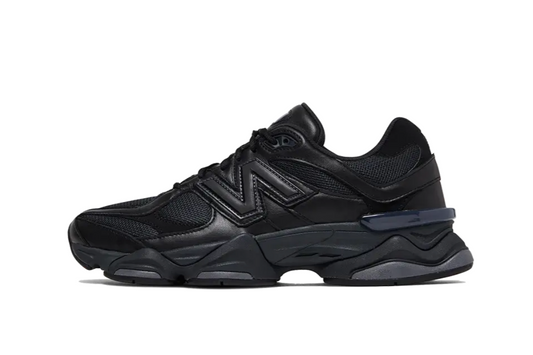 New Balance 9060 Triple Black Leather