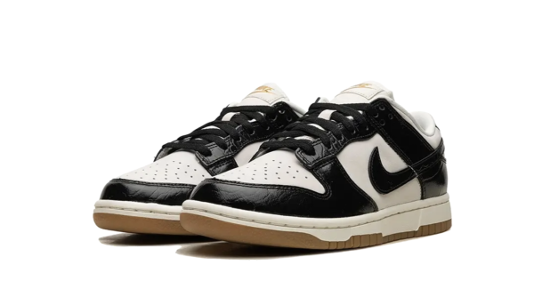 Nike Dunk Low LX Black Croc