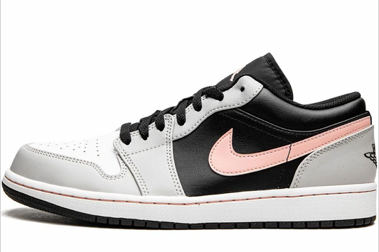 Air Jordan 1 Low Negro Gris Rosa