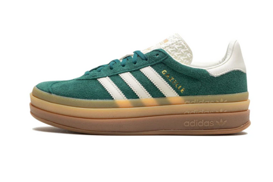 ADIDAS GAZELLE BOLD GREEN WHITE