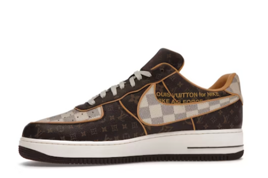 Air Force 1 Louis Vuitton Low Monogram Brown Damier Azur