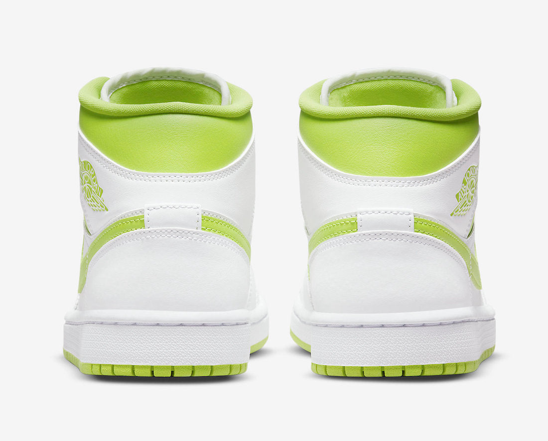 Air Jordan 1 Mid White Lime