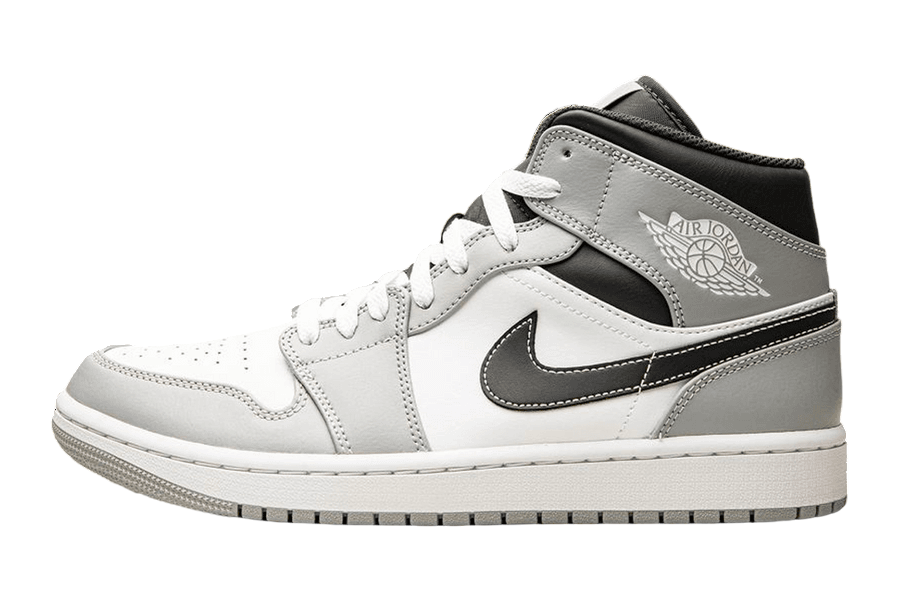 Air Jordan 1 Mid Light Smoke Grey Anthracite