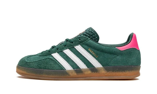 ADIDAS GAZELLE INDOOR COLLEGIATE GREEN LUCID PINK