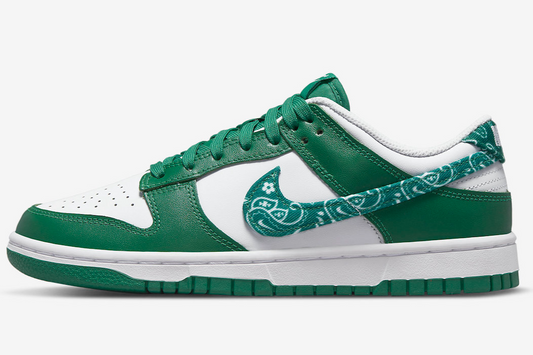 Nike Dunk Low Green Paisley